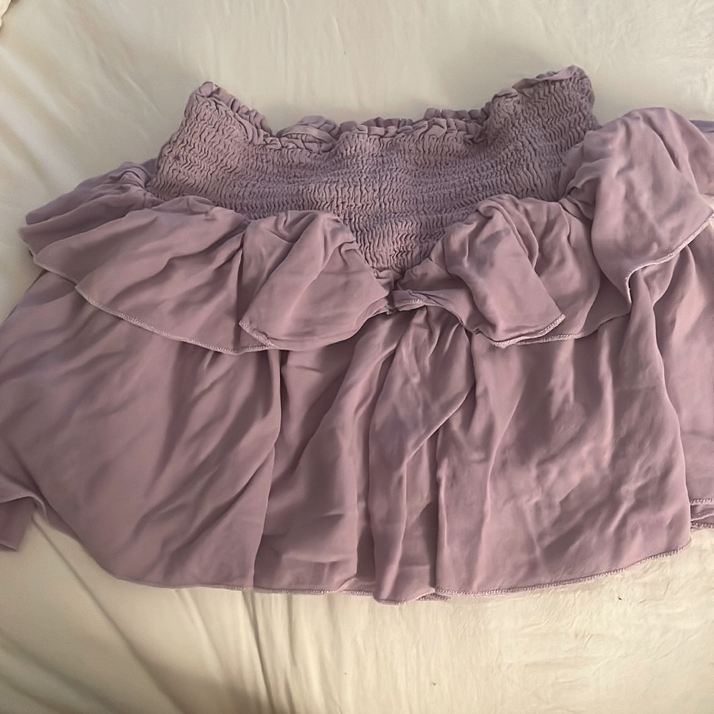 Katie J NYC Skirt … size M … Purple .. Great Condition… No Stains!